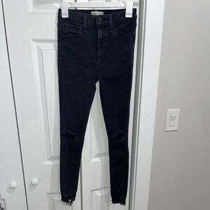 Abercrombie & Fitch Black Skinny Jeans